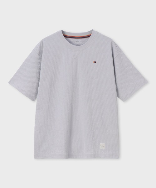 Paul Smith(ポールスミス)の「【ラウンジウェアー】ニットサッカー Tシャツ【853361 7386】(Tシャツ/カットソー・メンズ・ブラック/グレー/ネイビー・MEDIUM/LARGE)」の3枚目の写真