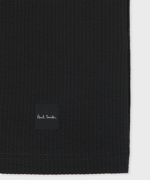 Paul Smith(ポールスミス)の「【ラウンジウェアー】ニットサッカー Tシャツ【853361 7386】(Tシャツ/カットソー・メンズ・ブラック/グレー/ネイビー・MEDIUM/LARGE)」の5枚目の写真