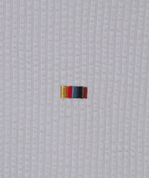 Paul Smith(ポールスミス)の「【ラウンジウェアー】ニットサッカー Tシャツ【853361 7386】(Tシャツ/カットソー・メンズ・ブラック/グレー/ネイビー・MEDIUM/LARGE)」の9枚目の写真