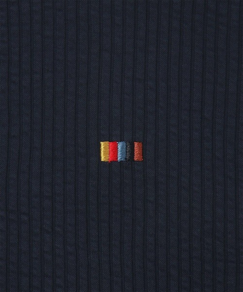 Paul Smith(ポールスミス)の「【ラウンジウェアー】ニットサッカー Tシャツ【853361 7386】(Tシャツ/カットソー・メンズ・ブラック/グレー/ネイビー・MEDIUM/LARGE)」の12枚目の写真
