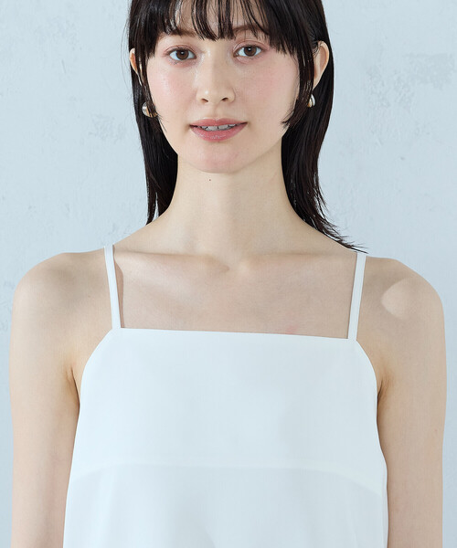 COMME CA ISM（コムサイズム）の「レースキャミソール（キャミソール・レディース・ホワイト/ブラック・MEDIUM/LARGE）」の17枚目の写真