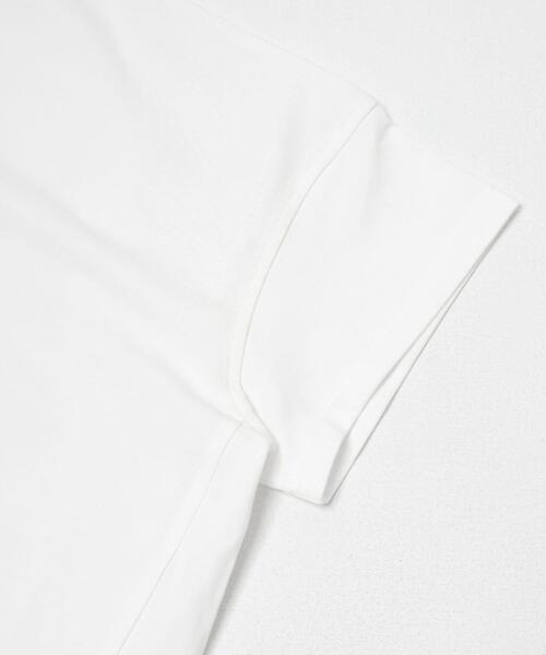 FORK&SPOON(フォークアンドスプーン)の「FORK&SPOON コクーンショートスリーブTシャツ(Tシャツ/カットソー・レディース・パープル/オフホワイト/ブラック・1)」の12枚目の写真
