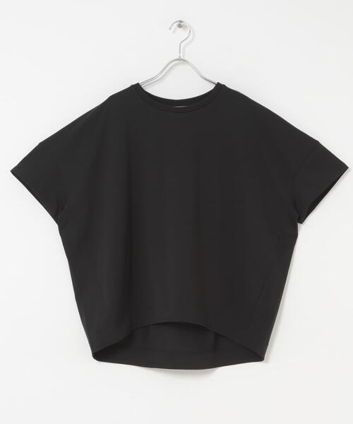 FORK&SPOON(フォークアンドスプーン)の「FORK&SPOON コクーンショートスリーブTシャツ(Tシャツ/カットソー・レディース・パープル/オフホワイト/ブラック・1)」の19枚目の写真