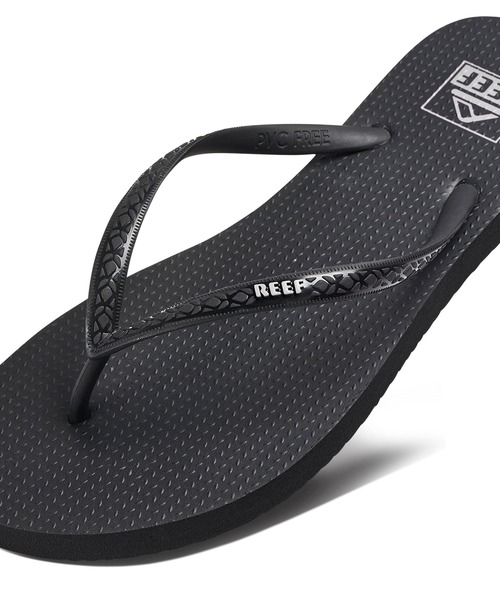 REEF(リーフ)の「REEF ウィメンズ REEF SEASIDE ビーチサンダル 【2026年春夏モデル】/リーフビーサン(サンダル・レディース・ブラック×ホワイト・25cm/24cm/23cm)」の4枚目の写真