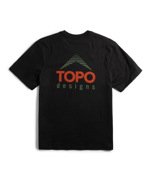 TOPO DESIGNS(トポデザインズ)の「究極のベーシック【TOPO DESIGNS】Retro Icon Tee S/S M(Tシャツ/カットソー・メンズ・ブラック・SMALL/LARGE/MEDIUM)」の1枚目の写真