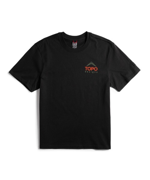 TOPO DESIGNS(トポデザインズ)の「究極のベーシック【TOPO DESIGNS】Retro Icon Tee S/S M(Tシャツ/カットソー・メンズ・ブラック・SMALL/LARGE/MEDIUM)」の3枚目の写真