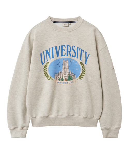 YALE(イェール)の「ハクニスタワースウェットシャツ_オートミール(スウェット・レディース・その他・SMALL/MEDIUM/LARGE/X-LARGE)」の1枚目の写真
