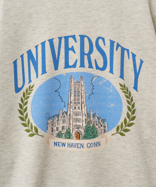 YALE(イェール)の「ハクニスタワースウェットシャツ_オートミール(スウェット・レディース・その他・SMALL/MEDIUM/LARGE/X-LARGE)」の4枚目の写真