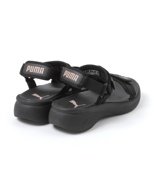 studio CLIP（スタディオクリップ）の「【PUMA】サンダルVOLA P（サンダル・レディース・ブラック/ホワイト・LARGE/MEDIUM）」の6枚目の写真