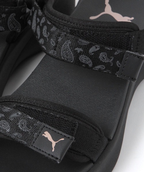 studio CLIP（スタディオクリップ）の「【PUMA】サンダルVOLA P（サンダル・レディース・ブラック/ホワイト・LARGE/MEDIUM）」の9枚目の写真