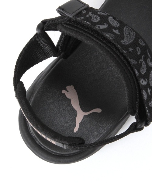 studio CLIP（スタディオクリップ）の「【PUMA】サンダルVOLA P（サンダル・レディース・ブラック/ホワイト・LARGE/MEDIUM）」の12枚目の写真