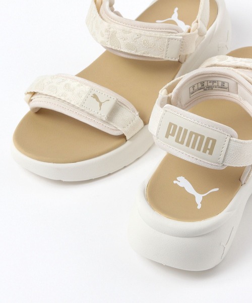 studio CLIP（スタディオクリップ）の「【PUMA】サンダルVOLA P（サンダル・レディース・ブラック/ホワイト・LARGE/MEDIUM）」の13枚目の写真