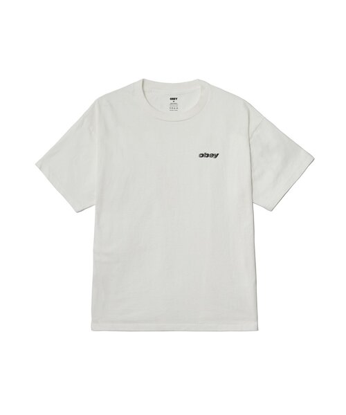 OBEY(オベイ)の「【OBEY】DIFFUSION(Tシャツ/カットソー・レディース・レッド/ブラック/パープル/ホワイト・SMALL)」の2枚目の写真