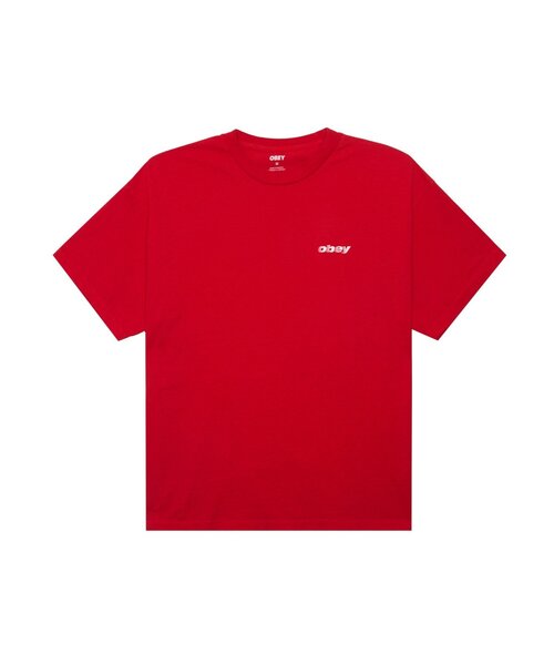 OBEY(オベイ)の「【OBEY】DIFFUSION(Tシャツ/カットソー・レディース・レッド/ブラック/パープル/ホワイト・SMALL)」の9枚目の写真