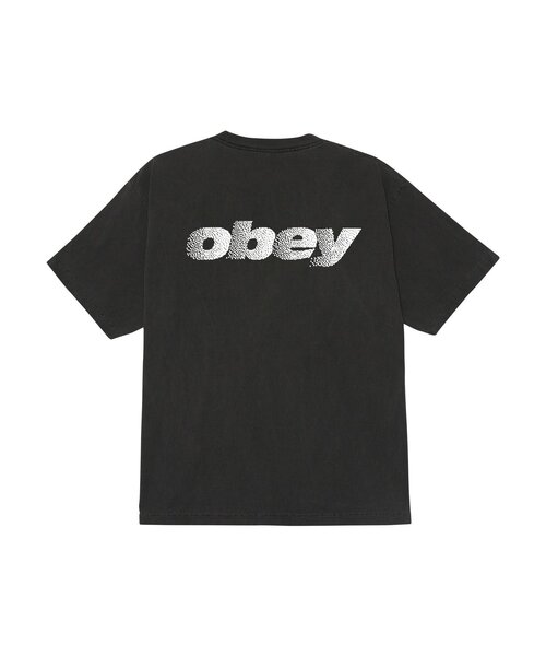 OBEY(オベイ)の「【OBEY】DIFFUSION(Tシャツ/カットソー・レディース・レッド/ブラック/パープル/ホワイト・SMALL)」の3枚目の写真