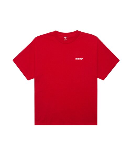 OBEY(オベイ)の「【OBEY】DIFFUSION(Tシャツ/カットソー・レディース・レッド/ブラック/パープル/ホワイト・SMALL)」の6枚目の写真