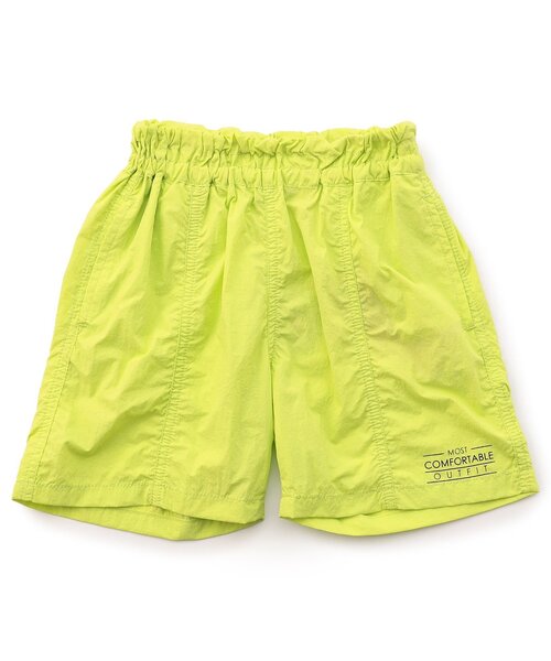 F.O.KIDS(エフオーキッズ)の「【撥水加工】ふわっとエアリーショーツ(その他パンツ・キッズ・オレンジ/ライム/カーキ/ブラック/ブルー・160/150/140/130/120/110/100/90/80)」の3枚目の写真
