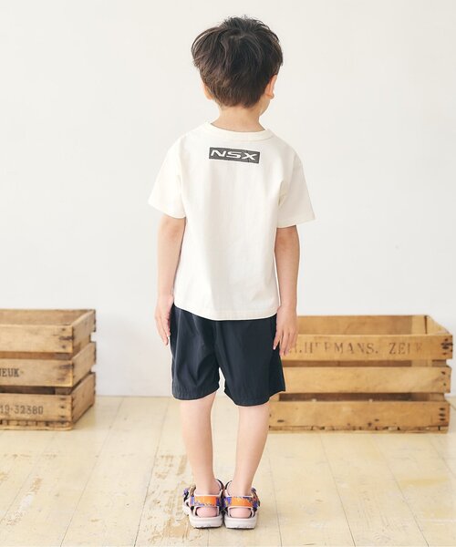 F.O.KIDS(エフオーキッズ)の「【撥水加工】ふわっとエアリーショーツ(その他パンツ・キッズ・オレンジ/ライム/カーキ/ブラック/ブルー・160/150/140/130/120/110/100/90/80)」の8枚目の写真