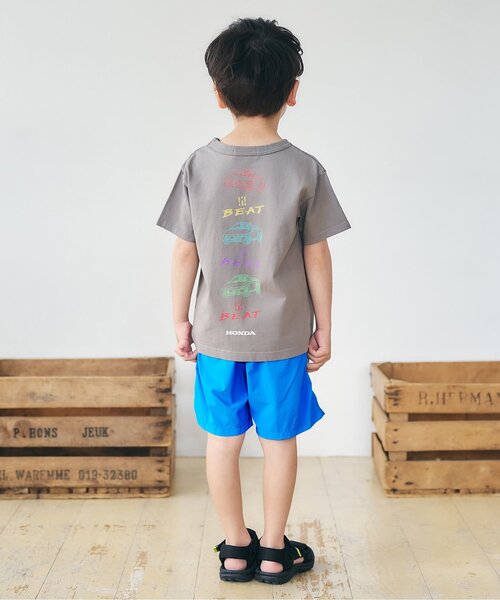 F.O.KIDS(エフオーキッズ)の「【撥水加工】ふわっとエアリーショーツ(その他パンツ・キッズ・オレンジ/ライム/カーキ/ブラック/ブルー・160/150/140/130/120/110/100/90/80)」の12枚目の写真