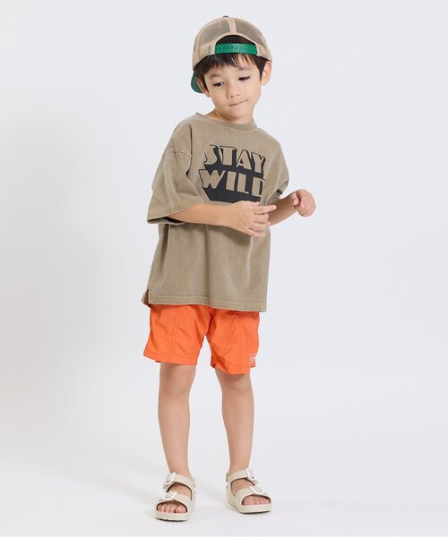 F.O.KIDS(エフオーキッズ)の「【撥水加工】ふわっとエアリーショーツ(その他パンツ・キッズ・オレンジ/ライム/カーキ/ブラック/ブルー・160/150/140/130/120/110/100/90/80)」の17枚目の写真