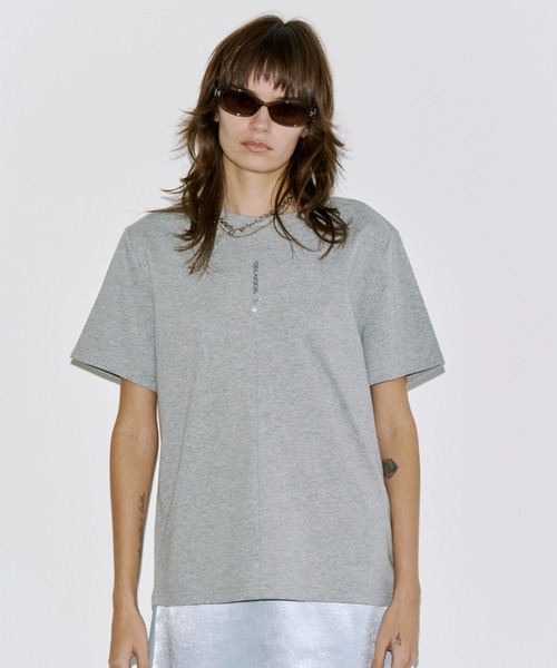 JOSEMOON LOGO OVER T-SHIRT/ジョゼムーンロゴオーバーTシャツ（T
