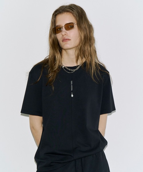 JOSEMOON LOGO OVER T-SHIRT/ジョゼムーンロゴオーバーTシャツ（T