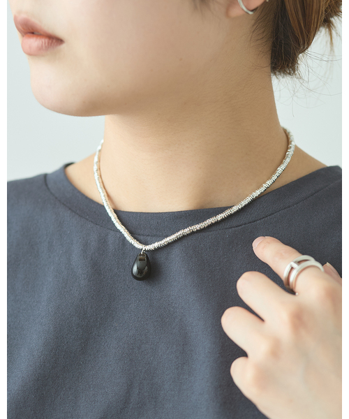 Sisi Joia Choral ネックレス グレージュ SISI JOIA/シシジョイア CORAIL necklace ネックレス（ネックレス