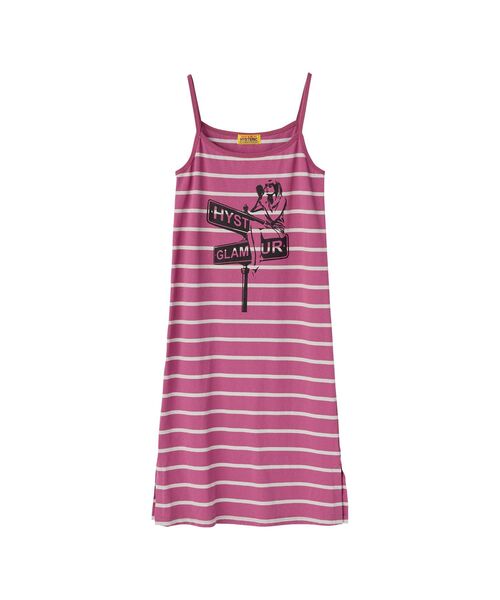 HYSTERIC GLAMOUR（ヒステリックグラマー）の「HG INTERSECTION ワンピース（ワンピース・レディース・ピンク/チャコールグレー/ブルー・FREE）」の3枚目の写真