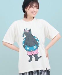 チチカカ | go slow caravan Ｄｒｙｍｉｘ海猫Ｔシャツ(その他トップス)