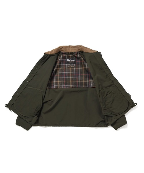 Barbour(バブアー)の「Barbour/バブアー transport nylon casual jacket トランスポート ナイロン ジャケット 2026年春夏春服 夏服(ナイロンジャケット・メンズ・ブラック/グリーン・36/38/40)」の10枚目の写真