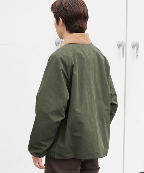 Barbour(バブアー)の「Barbour/バブアー transport nylon casual jacket トランスポート ナイロン ジャケット 2026年春夏春服 夏服(ナイロンジャケット・メンズ・ブラック/グリーン・36/38/40)」の20枚目の写真