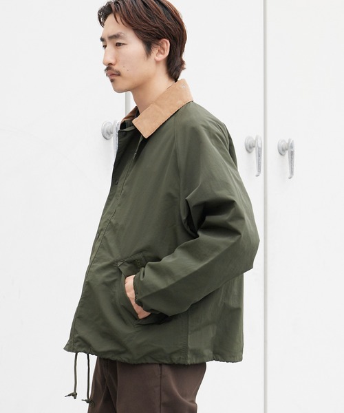 Barbour(バブアー)の「Barbour/バブアー transport nylon casual jacket トランスポート ナイロン ジャケット 2026年春夏春服 夏服(ナイロンジャケット・メンズ・ブラック/グリーン・36/38/40)」の21枚目の写真