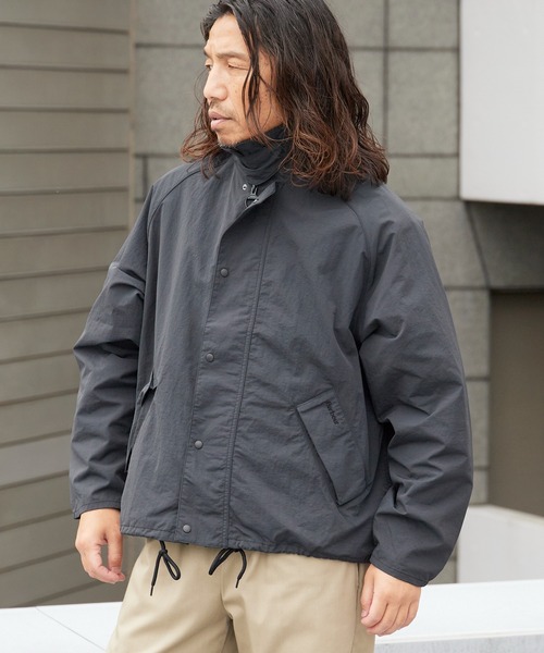 Barbour(バブアー)の「Barbour/バブアー transport nylon casual jacket トランスポート ナイロン ジャケット 2026年春夏春服 夏服(ナイロンジャケット・メンズ・ブラック/グリーン・36/38/40)」の14枚目の写真