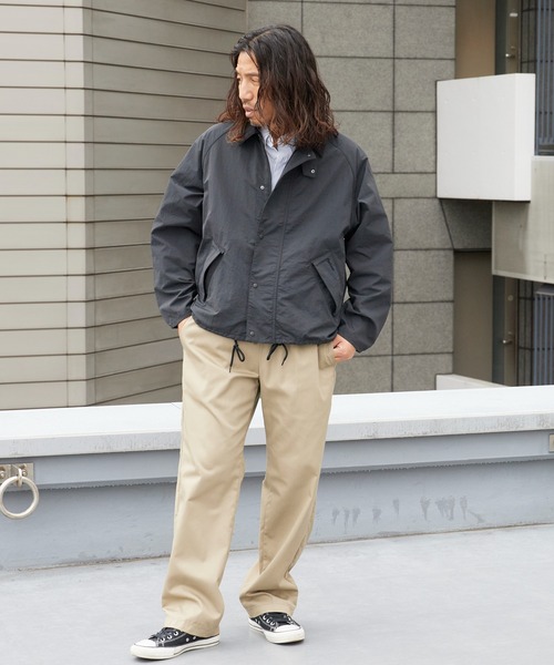 Barbour(バブアー)の「Barbour/バブアー transport nylon casual jacket トランスポート ナイロン ジャケット 2026年春夏春服 夏服(ナイロンジャケット・メンズ・ブラック/グリーン・36/38/40)」の17枚目の写真