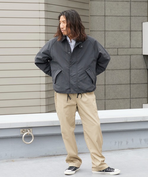 Barbour(バブアー)の「Barbour/バブアー transport nylon casual jacket トランスポート ナイロン ジャケット 2026年春夏春服 夏服(ナイロンジャケット・メンズ・ブラック/グリーン・36/38/40)」の18枚目の写真