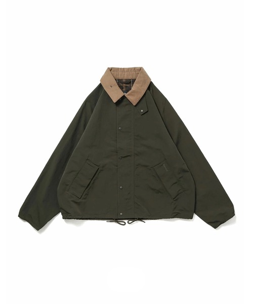 Barbour(バブアー)の「Barbour/バブアー transport nylon casual jacket トランスポート ナイロン ジャケット 2026年春夏春服 夏服(ナイロンジャケット・メンズ・ブラック/グリーン・36/38/40)」の19枚目の写真