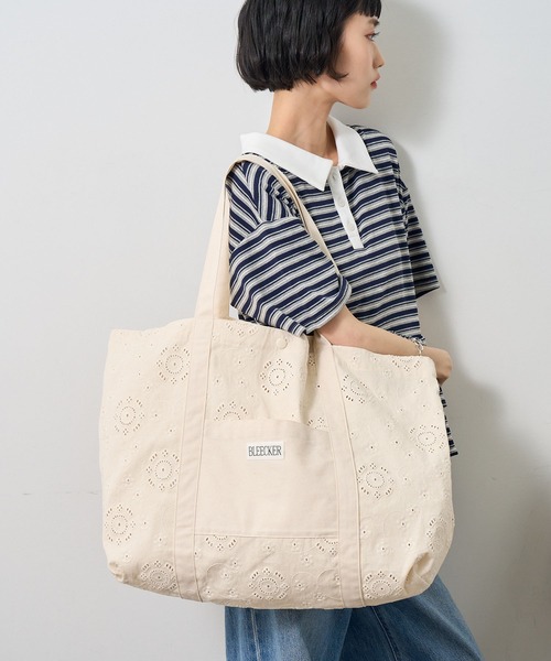 NOGLE(ノグル)の「【NOGLE select/ノグルセレクト】レースフラワーポケットトートバッグ(トートバッグ・レディース・アイボリー/ベージュ・FREE)」の17枚目の写真