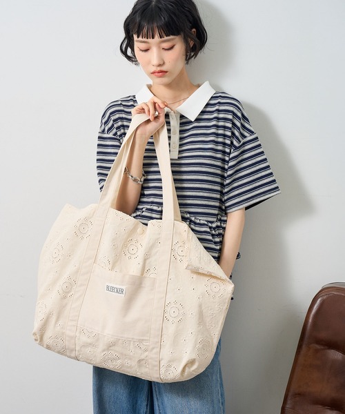NOGLE(ノグル)の「【NOGLE select/ノグルセレクト】レースフラワーポケットトートバッグ(トートバッグ・レディース・アイボリー/ベージュ・FREE)」の18枚目の写真