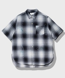 Universal Style Wear/ユニバーサルスタイルウェア　Plaid damage shirt