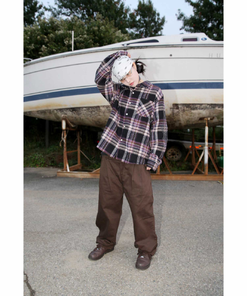 ERSCO(イーアルエスコ)の「チノパンツ_ブラック(その他パンツ・レディース・その他・1/2/3)」の10枚目の写真