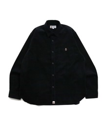 A BATHING APE | APE HEAD ONE POINT CORDUROY RELAXED FIT WORK SHIRT(シャツ/ブラウス)
