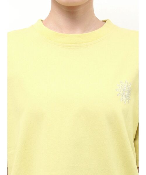 EVRIS(エヴリス)の「ラインストーングラフィック BIG Tシャツ(Tシャツ/カットソー・レディース・ホワイト/イエロー/パープル/ブラック・FREE)」の16枚目の写真