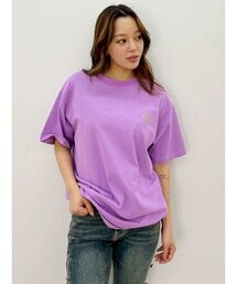 EVRIS | ラインストーングラフィック BIG Tシャツ(Tシャツ/カットソー)