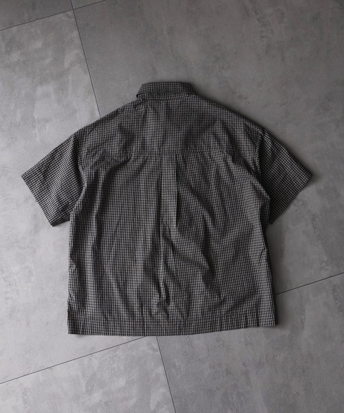 Art re A select(アトリエセレクト)の「【MADE IN KOREA】ファイヤーマンバックルチェックシャツ/FIREMAN BUCKLE CHECK SHIRT(シャツ/ブラウス・メンズ・ベージュ/ブラック・M/L)」の12枚目の写真