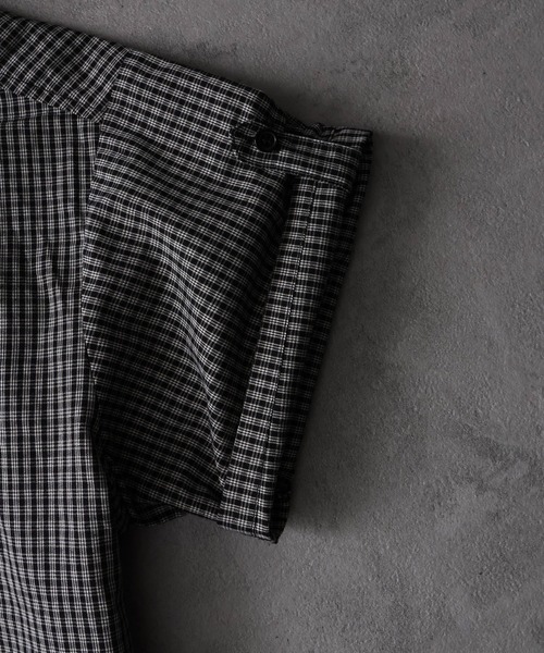 Art re A select(アトリエセレクト)の「【MADE IN KOREA】ファイヤーマンバックルチェックシャツ/FIREMAN BUCKLE CHECK SHIRT(シャツ/ブラウス・メンズ・ベージュ/ブラック・M/L)」の16枚目の写真