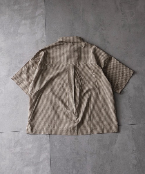 Art re A select(アトリエセレクト)の「【MADE IN KOREA】ファイヤーマンバックルチェックシャツ/FIREMAN BUCKLE CHECK SHIRT(シャツ/ブラウス・メンズ・ベージュ/ブラック・M/L)」の21枚目の写真