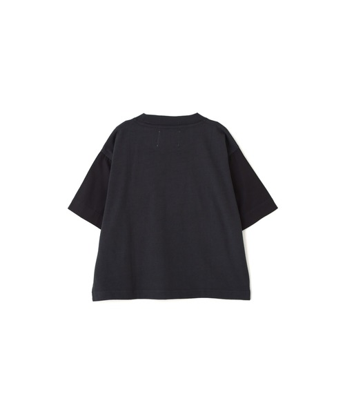 MHL.(エムエイチエル)の「GARMENT DYED COTTON JERSEY(Tシャツ/カットソー・レディース・ホワイト/グレー/ダークグリーン・2)」の10枚目の写真