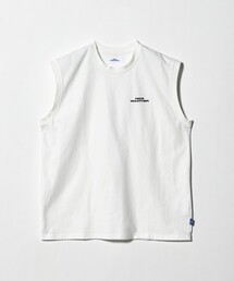 <NICE WEATHER>ロゴ スリーブレスTシャツ