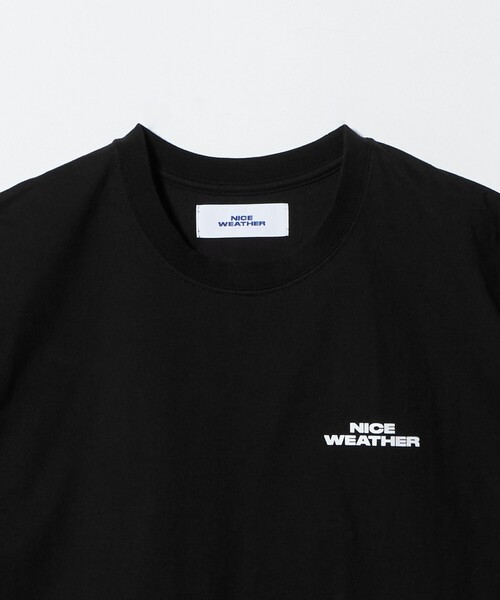 NICE WEATHER(ナイスウェザー)の「<NICE WEATHER>ロゴ スリーブレスTシャツ(シャツ/ブラウス・メンズ・ホワイト/ブラック・L/M)」の7枚目の写真