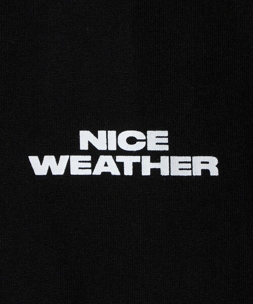 NICE WEATHER(ナイスウェザー)の「<NICE WEATHER>ロゴ スリーブレスTシャツ(シャツ/ブラウス・メンズ・ホワイト/ブラック・L/M)」の9枚目の写真